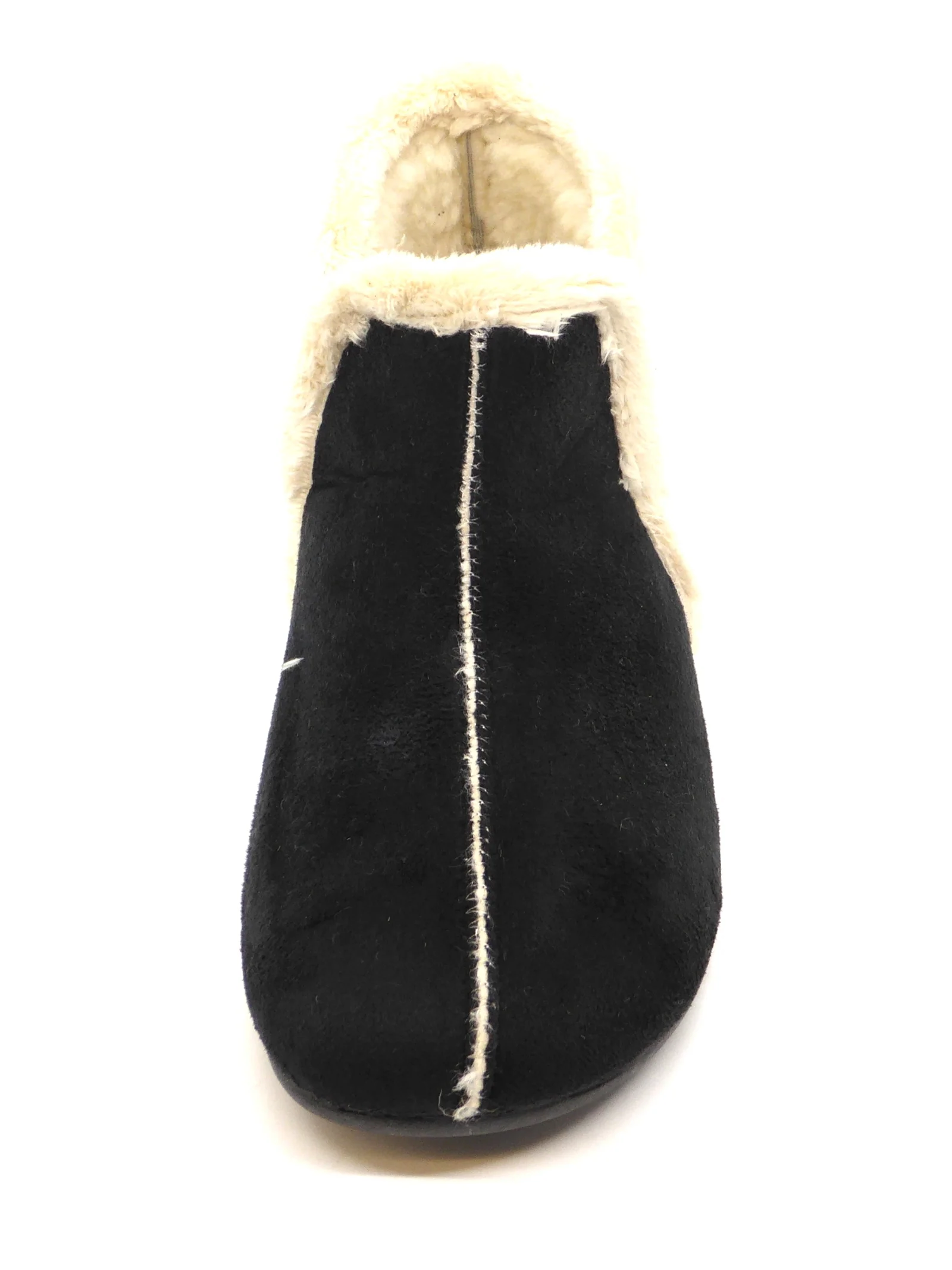 193-99-005 Dames Pantoffel-Gesloten Gevoerd Q-Fit Granada 3310.2.001 Zwart (1809) - Afbeelding 4