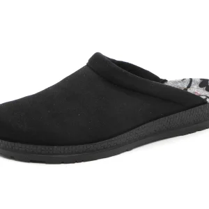 183-99-002 Dames Pantoffel-Muilen Gevoerd Rohde 2291-90 Zwart  (1829)