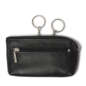 93-67352-9 Lederwaren Universeel Lederwaren Sleuteletui HJ de Rooy 67-Series 67352 Zwart  (3021)