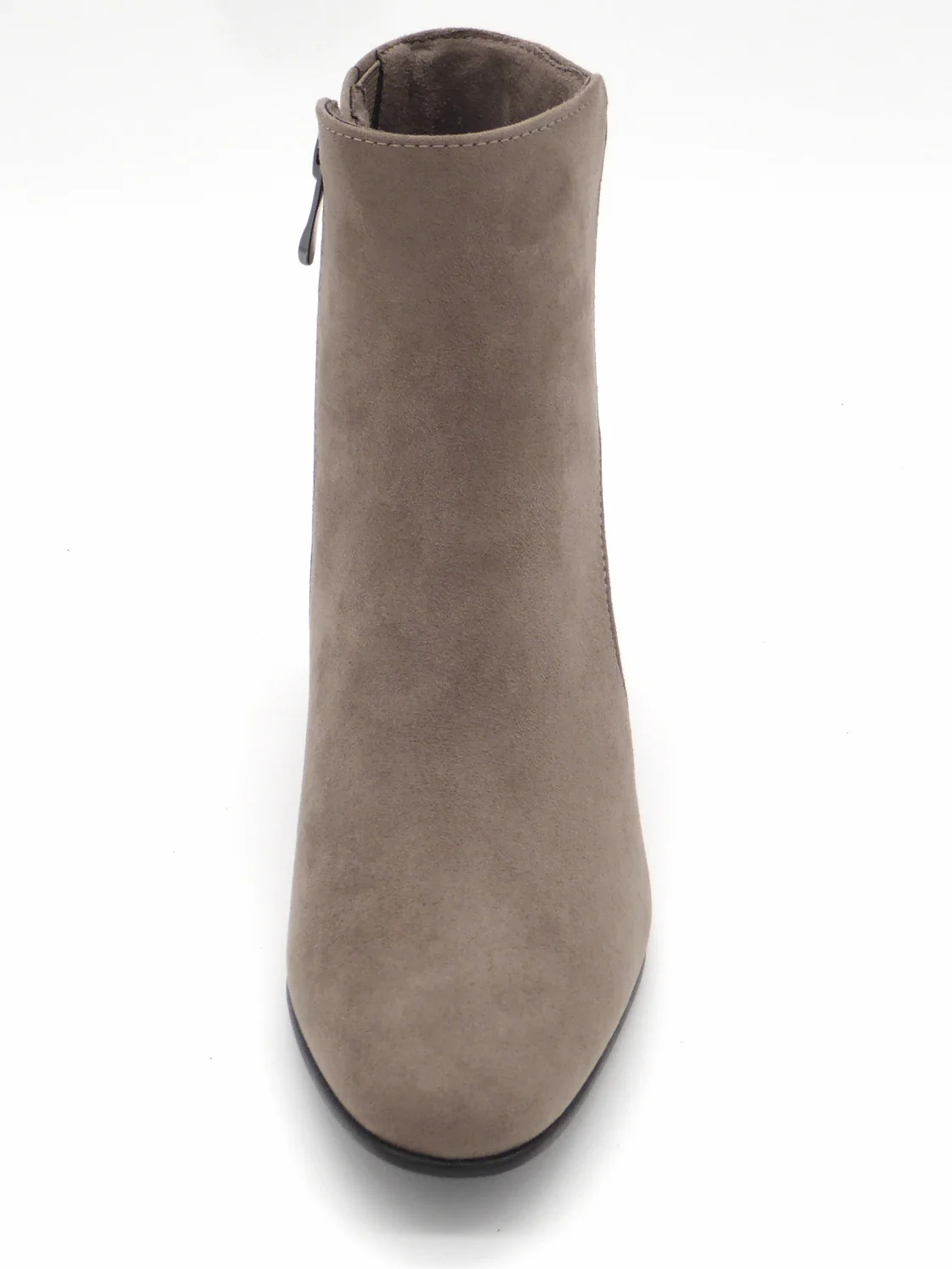 171-19-004 Dames Hoge Schoenen Boot Hak Marco Tozzi 25364-270 Donkerbeige (2733) - Afbeelding 4