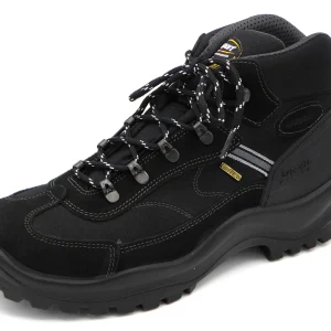 279-99-002 Heren Hoge Schoenen Wandelboot Grisport Torino Mid 10664-01 Zwart  (738)