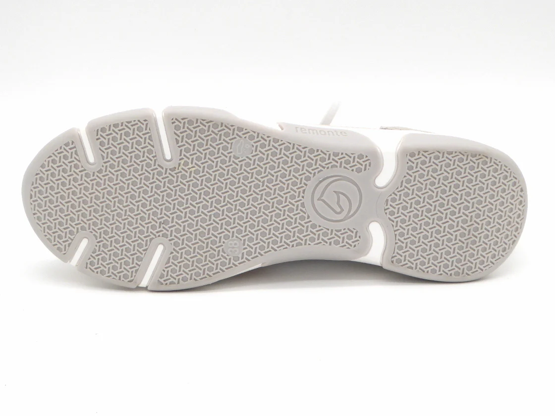 133-09-015 Dames Veterschoenen Sneaker Remonte D1S03-81 Wit Combi Wijdte G (2953) - Afbeelding 5