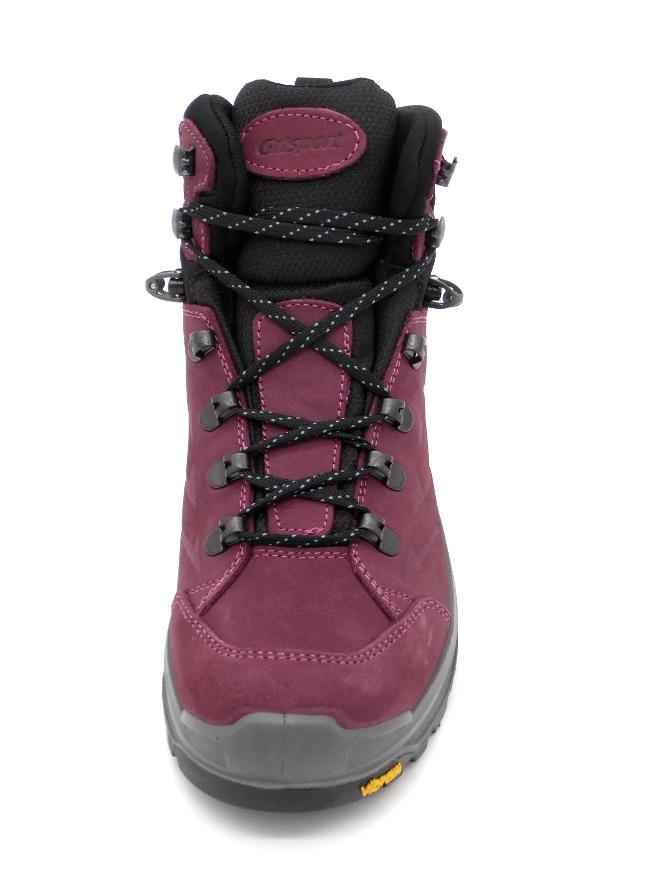 179-39-003 Dames Hoge Schoenen Wandelboot Grisport Terrain Mid 15207-119 Donkerrood (2070) - Afbeelding 4