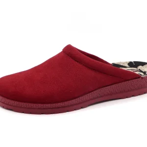 183-35-001 Dames Pantoffel-Muilen Gevoerd Rohde 2291-43 Middenrood  (256)