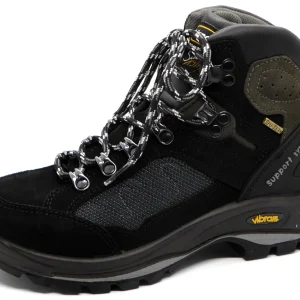 179-99-006 Dames Hoge Schoenen Wandelboot Grisport Everest Mid 12835-01 Zwart (384)