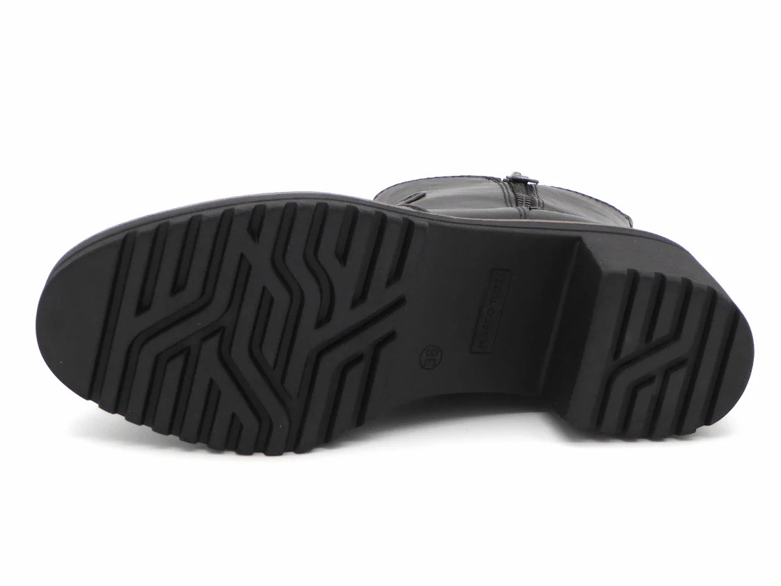 171-99-014 Dames Hoge Schoenen Boot Hak Marco Tozzi 25430-001 Zwart (2735) - Afbeelding 5