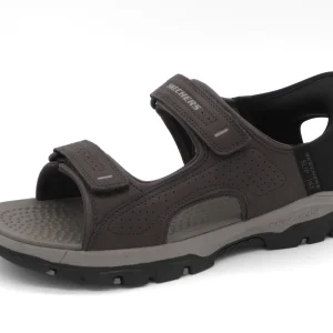 252-29-012 Heren Sandalen Sportief Skechers Tresmen-Reece 205289 CHOC Donkerbruin (3647)