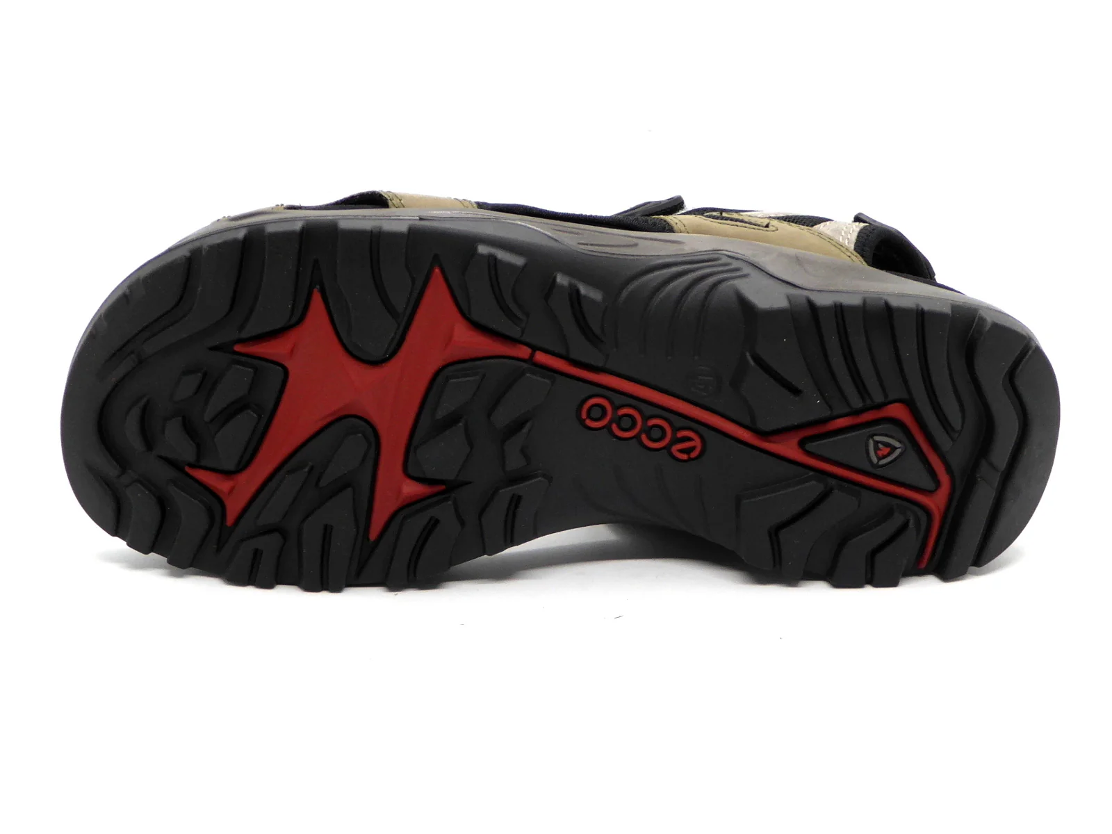 252-19-001 Heren Sandalen Sportief Ecco Offroad 069564-56396 Donkerbeige (1030) - Afbeelding 5