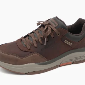 232-25-003 Heren Veterschoenen Sportief Skechers Benago Hombr 210021 CDB Middenbruin  (2015)