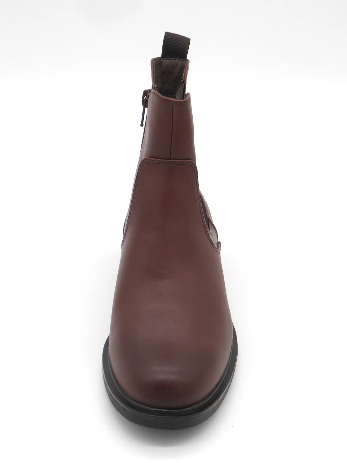 172-25-009 Dames Hoge Schoenen Boot Plat Jana 25466-305 Middenbruin Wijdte H (2756) - Afbeelding 4