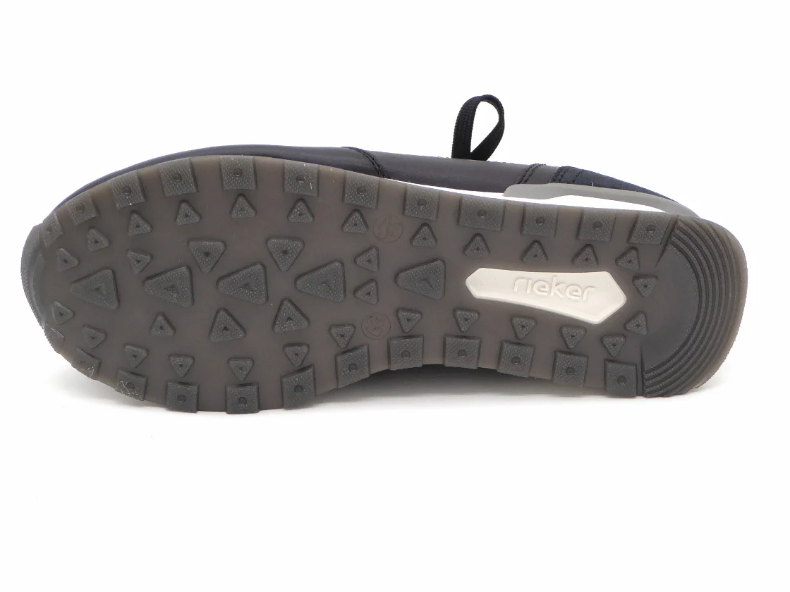 232-79-010 Heren Veterschoenen Sportief Rieker U0311-14 Donkerblauw (2986) - Afbeelding 5