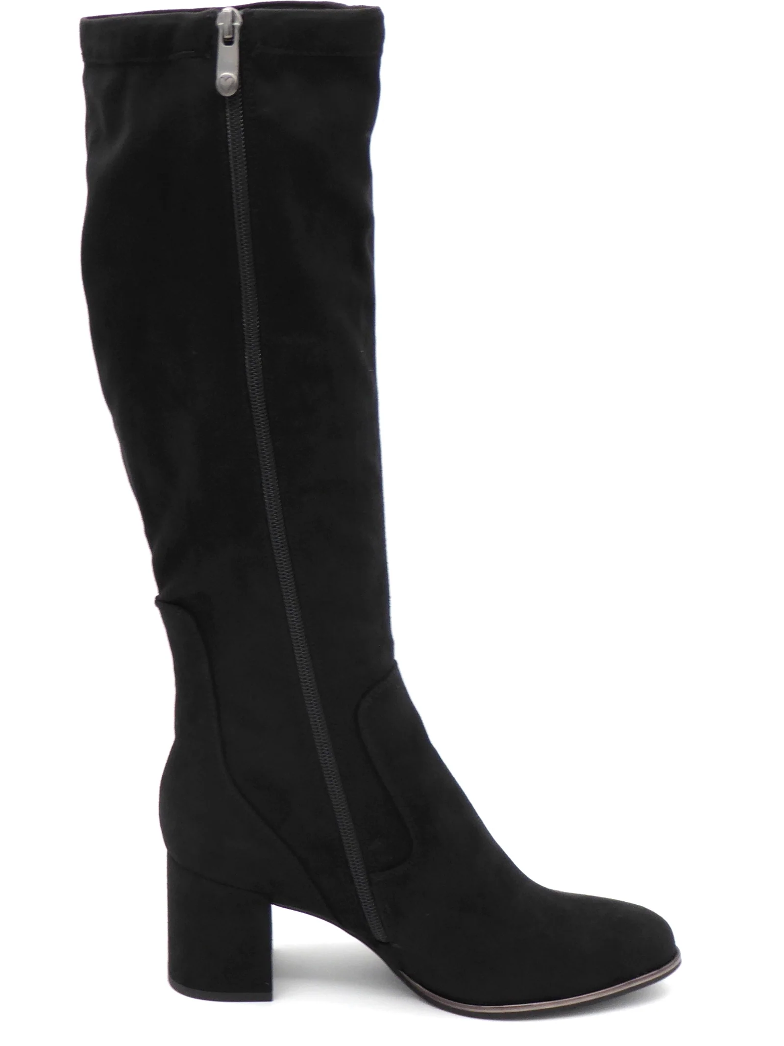 173-99-003 Dames Hoge Schoenen Laars Hak Marco Tozzi 25500-001 Zwart (2161) - Afbeelding 3