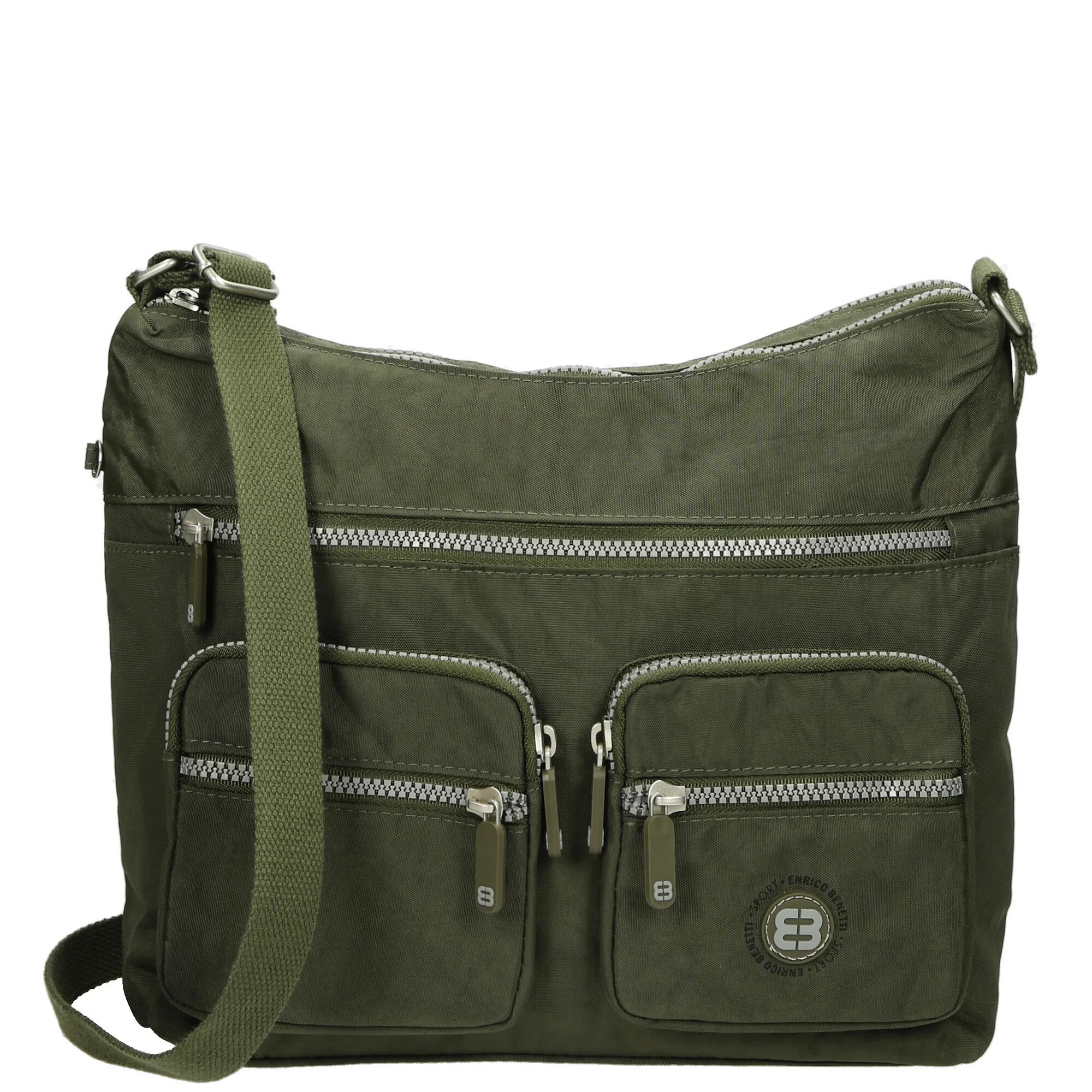 95-66833-029 Lederwaren Dames Schoudertas Middel Enrico Benetti 66833-029 Donkergroen (1052) - Afbeelding 2