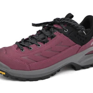 139-39-002 Dames Veterschoenen  Wandelschoen Grisport Terrain Low 15209-119 Donkerrood  (2789)