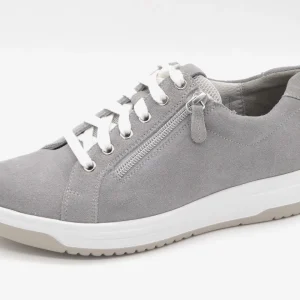 131-85-001 Dames Veterschoenen  Comfort Durea 6291-688-1612 Middengrijs Wijdte K (3513)