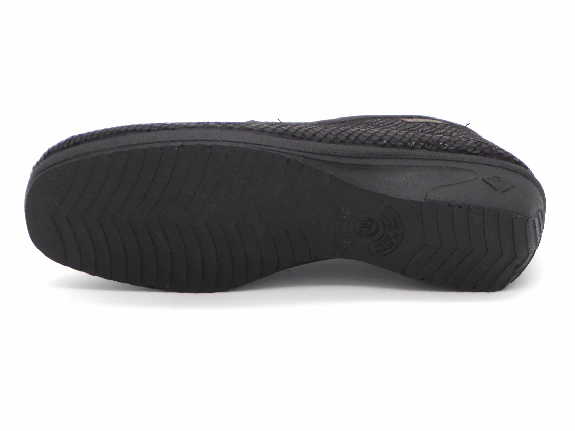 192-99-012 Dames Pantoffel-Gesloten Ongevoerd Alberola S14715 Zwart (2876) - Afbeelding 5