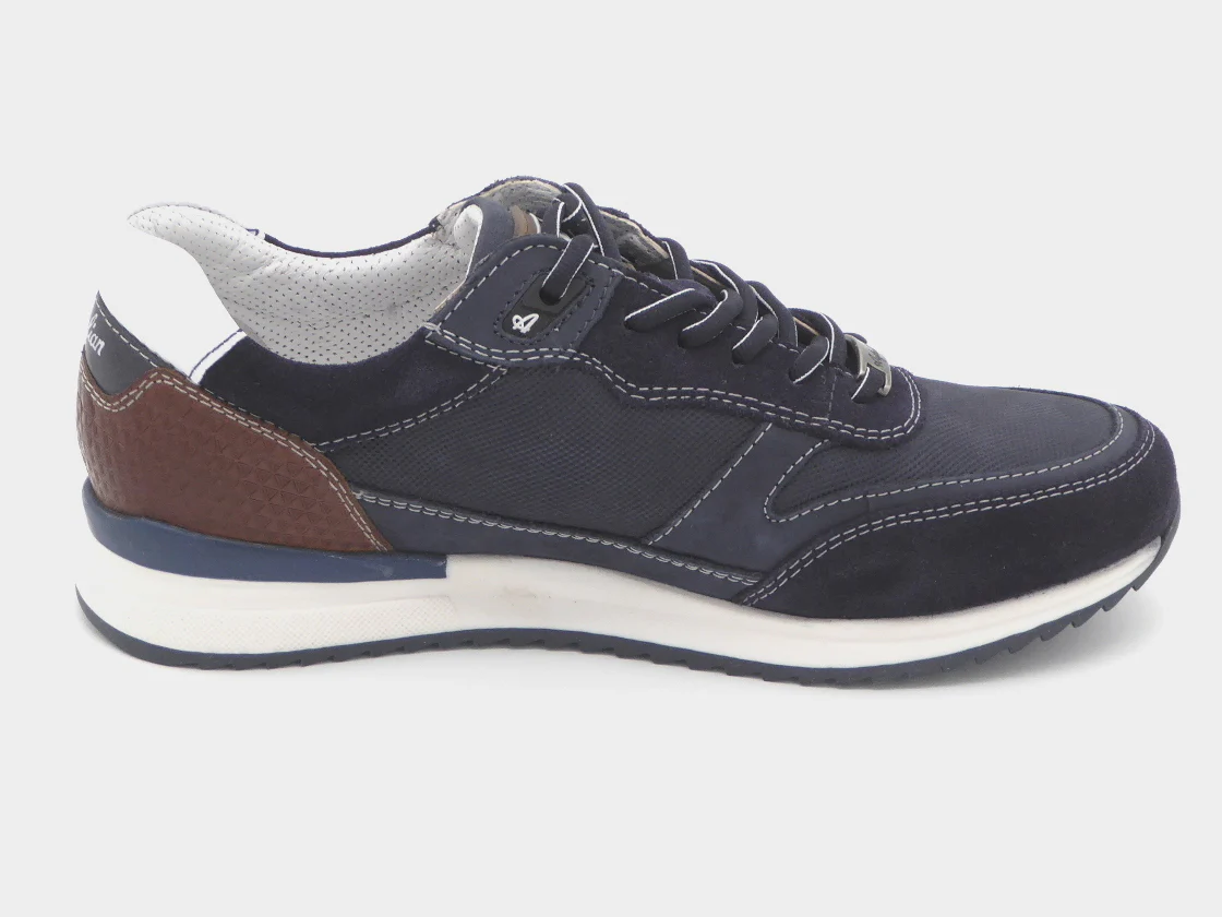 232-75-007 Heren Veterschoenen Sportief Australian Filmon 15.1600.03-SF5 Middenblauw (2631) - Afbeelding 3