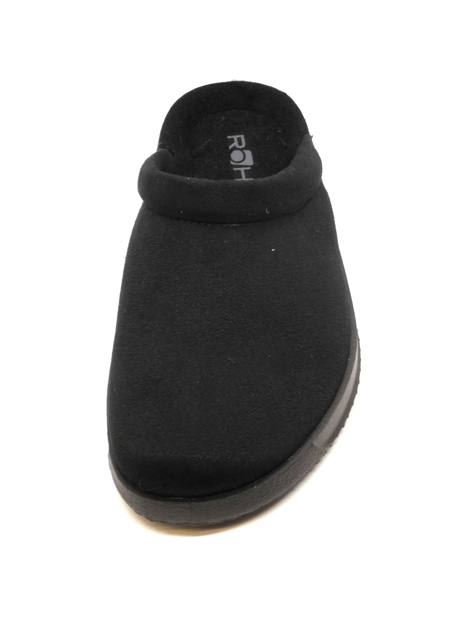 283-99-001 Heren Pantoffel-Muilen Gevoerd Rohde 2773-90 Zwart (1476) - Afbeelding 4