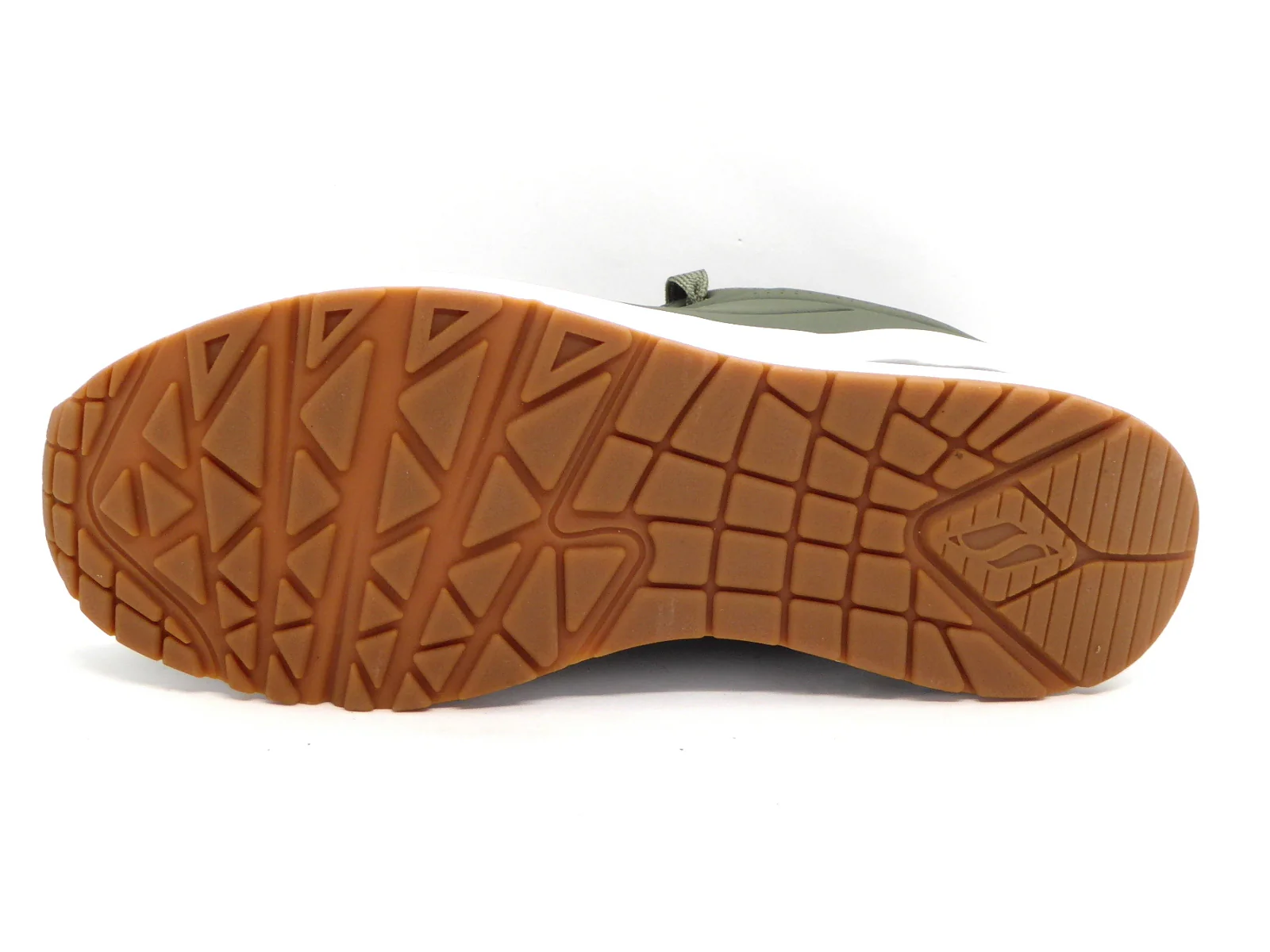 232-69-001 Heren Veterschoenen Sportief Skechers Uno Stand on Air 52458 OLV Donkergroen (2396) - Afbeelding 5