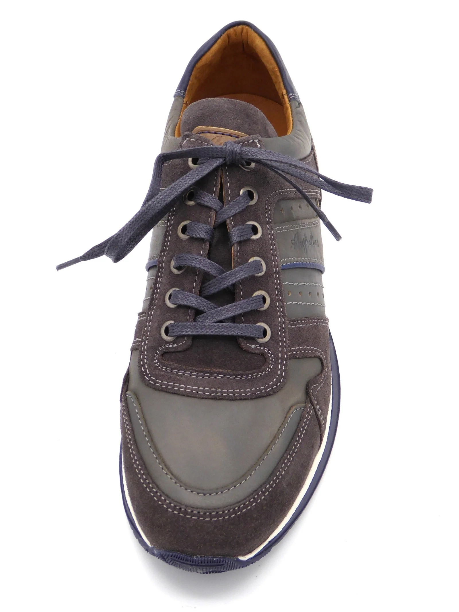 232-89-004 Heren Veterschoenen Sportief Australian Barletta 15.1432.01-K07 Donkergrijs (1409) - Afbeelding 4