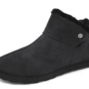 193-99-008 Dames Pantoffel-Gesloten Gevoerd Rohde 7076-90 Zwart  (2873)