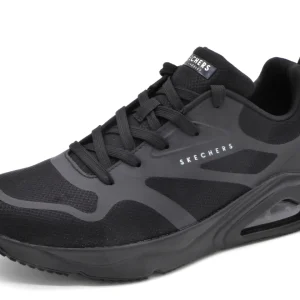232-99-013 Heren Veterschoenen Sportief Skechers Tres-Air Uno-Revolution-Airy 183070 BBK Zwart (2832)